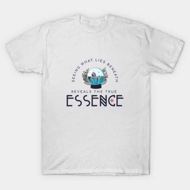 Reveal the True Essence - Self help design T-Shirt by Divine Crowns